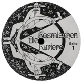 Kosmische Kuriere Label als Sinnbild fuer Monikas Sammlung